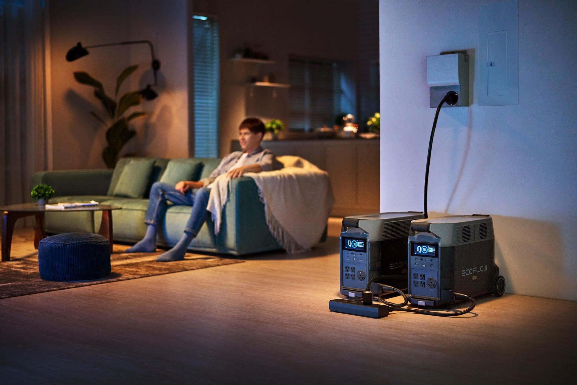 Hogar premium iluminado